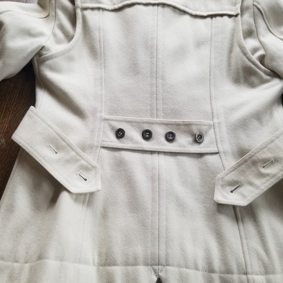 Warm White Esprit Wool Jacket - Picture 10 of 12